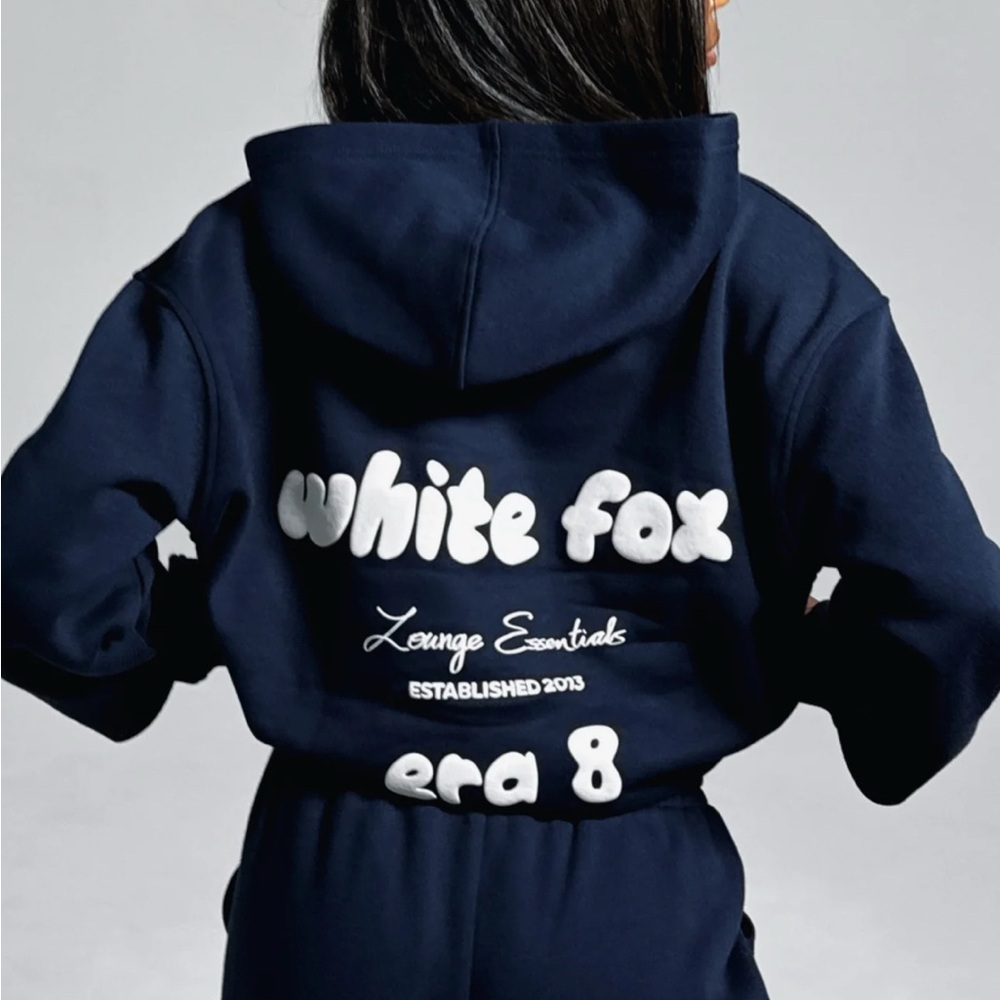 White Fox Era 8 Oversized Hoodie Nautical, Size S/M